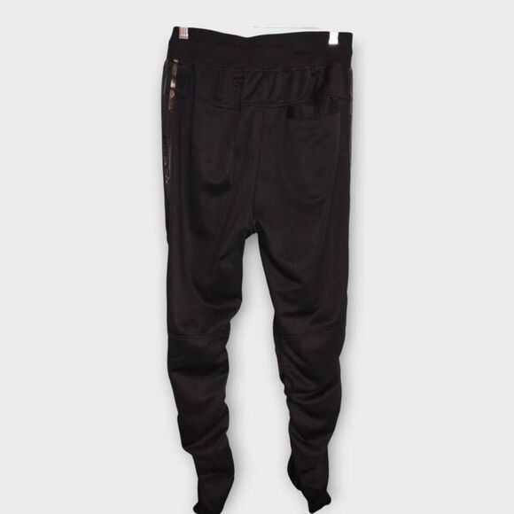 Switch Remarkable Mens Sz S Shirred Leg Detail Black Jogger Pants Goth Grunge - Picture 3 of 13